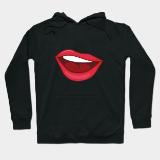 Female lips woman mouth Hoodie